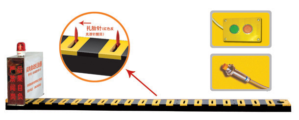 桐庐县V3嵌入式闯岗自动扎胎器/阻车器